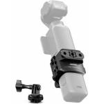 NEEWER Pocket 3 Cage Gimbal Video Recording Device made of aluminum alloy with action camera extension adapter, 1/4 thread, cold shoe, compatible with DJI Osmo Pocket 3 Creator Combo AC009