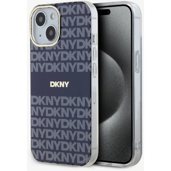 DKNY PC/TPU Repeat Pattern Tonal Stripe Magsafe Back Cover за iPhone 15 Blue DKNY DKNY | Sin | МЪЖЕ | UNI