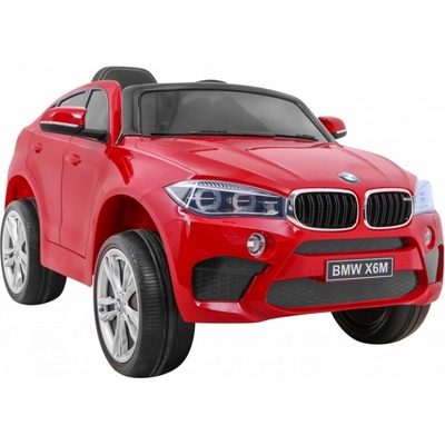 Ramiz Elektrické autíčko BMW X6 dvojmiestne lakované 12V/10 Ah červená