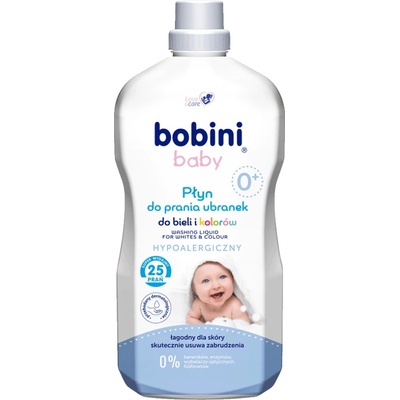 Bobini gel na dětské oblečení 0+ na bílé i barevné prádlo 25 PD 1,8 l