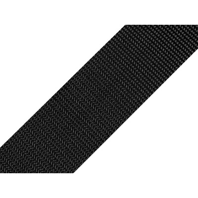 Pro Háčkování Popruh polypropylénový 4 cm černý