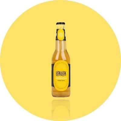 Loklok Kombucha Yerba Maté 330 ml