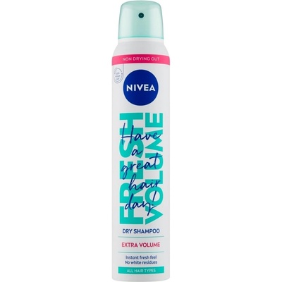 Nivea Fresh Volume Suchý šampón 200 ml
