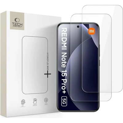 Tech-Protect Hydro Flex+ хидрогел протектор 2 броя за Xiaomi Poco M8 Pro / Redmi Note 15 Pro+ Plus 5G прозрачен (5906302352937)