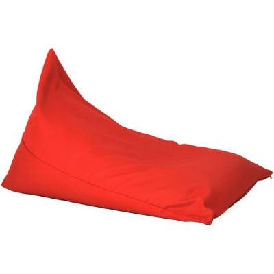 Пуф шезлонг, 320л. 130х100см. , Kudos - Teteron Red, Перящ се калъф, За открито, Пълнеж от Полистиролни перли (PUF-G-K-TEX-RED)