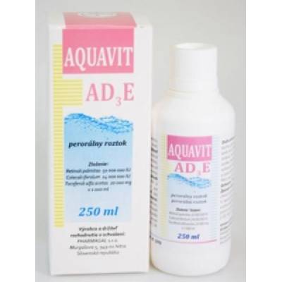 Aquavit AD3E sol 250ml