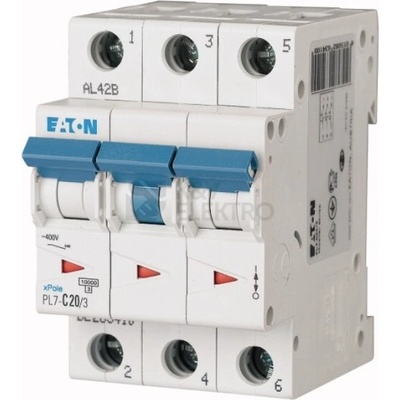 Eaton PL7-B20/3 20A