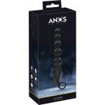 Anos - анални мъниста вибратор - черен