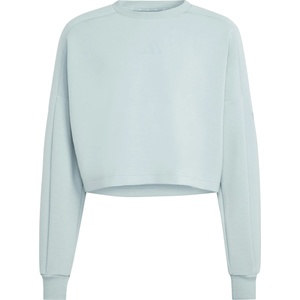 Adidas Детски пуловер adidas Kid's Future Icons 3-Stripes Crew Jumper - Wonder Sage / Tactile Green - размер 164 (EU) (704-6094-0315)