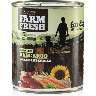 Topstein Farm Fresh Klokan s brusinkami 800 g