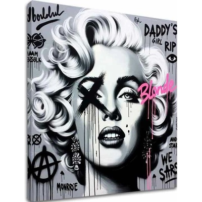 Obraz na plátne - Hollywoodska Legenda Marilyn Monroe | rôzne rozmery - 60x60 cm