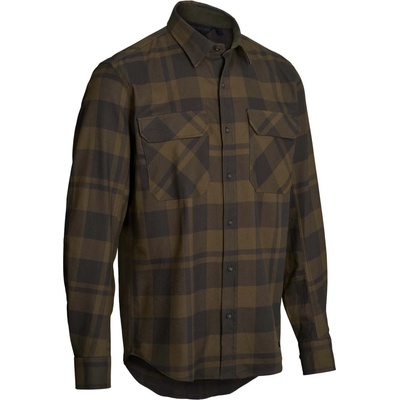 Northern Hunting Мъжка риза с копчета Northern Hunting Kaare Shirt - Dark Green (033-2313-0111)