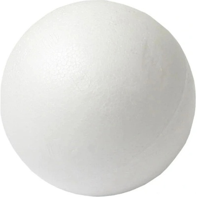 Polystyrénová guľa biela priemer 8 cm