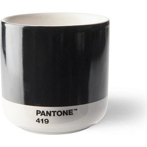 Pantone Черна порцеланова чаша за капучино 175 ml Black 419 - Pantone (101060419)