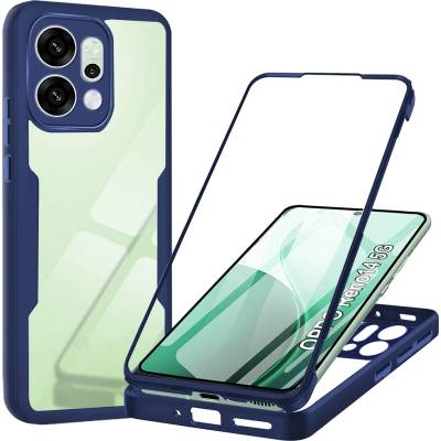 Techsuit Калъф за Oppo Reno14 - Techsuit - ColorVerse 360 Series + Протектор за екран - Син