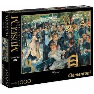 Clementoni Puzzle Museum Bal du moulin de la Galette 1000 pieces (37091)