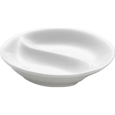 Maxwell and Williams White Basic Coupe dělený talířek 10 cm