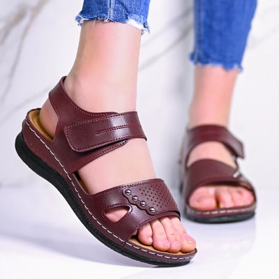 Сандали 712005 Bordo