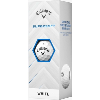 Callaway Supersoft bílé 3 ks