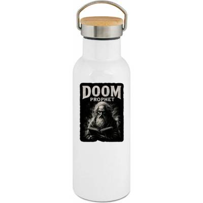123TRIKO termoska Prorok zkázy, temný potisk 500 ml