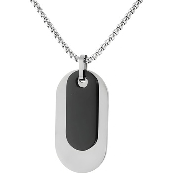 HARAHU Колие tr-34243 - Сребристо / Черно kp34243 (tr-34243)