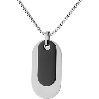 HARAHU Колие tr-34243 - Сребристо / Черно kp34243 (tr-34243)