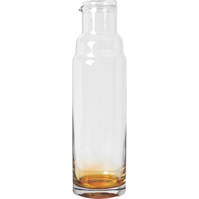 Broste Skleněná karafa 1 l AMBER karamelová