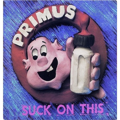 Primus Band Suck On This Cobalt Coloured Reissue LP