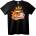 NOONEBRAND Тениска Есенен кафеман - L, Black