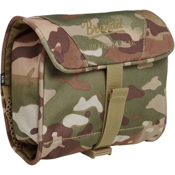 BRANDIT Несесер Brandit Medium Wash Bag - Beige / Green / Brown (Tactical Camo)