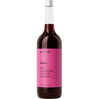 Sirupárna Domácí Malinový Sirup 1 l