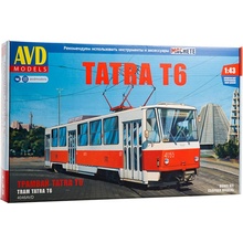 AVD stavebnice Tatra T6 tramvaj 1:43