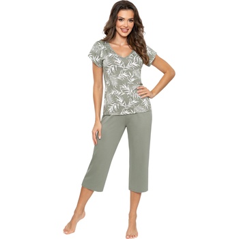 Donna Дамска пижама Piama-Paloma-34-OliwkowyV-64907-Oliwkowy - Бордо, размер S