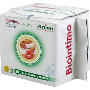 BioIntimo Anionové hygienické vložky intímky 20 ks