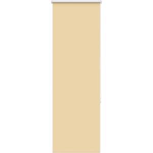 vidaXL Ролкова щора Blackout Бежова 60x130 cm Ширина на плата 55, 7 cm (4010704)