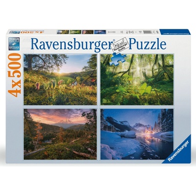 Ravensburger Čtyři roční období 4x500 dielov