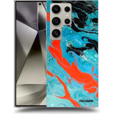 Picasee silikónové Samsung Galaxy S24 Ultra S928B 5G - Blue Magma čiré
