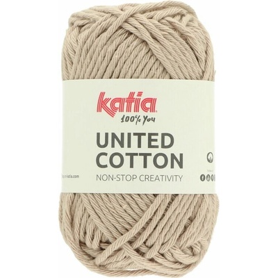 Katia United Cotton Mini ball 13 svetlo hnedá