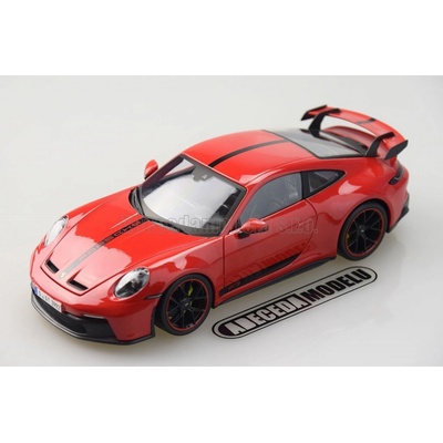 Maisto Porsche 911 GT3 992 2022 Červená 1:18 – Hledejceny.cz