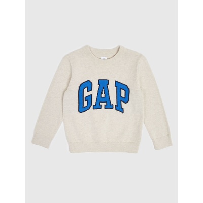 GAP Бебешки пуловер с лого на GAP GAP | Bezhov | Момчешки | 98