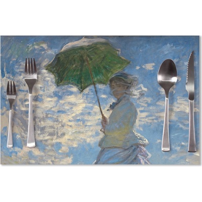 Sablio Prestieranie Dáma so slnečníkom - Claude Monet 40x30cm