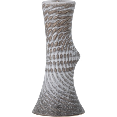 Bloomingville Свещник за класическа свещ Raheem 17 см сив (82060132)