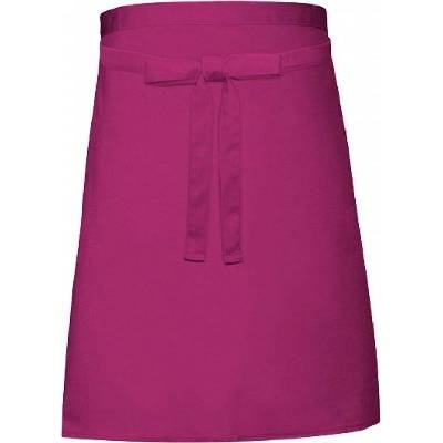 Link Kitchen Wear Pekařská lehčí zástěra délka pkolena 240 g/m Červená vínová X997