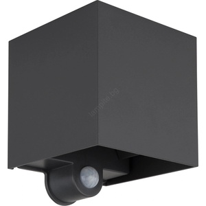 GLOBO 34168S - LED външно осветително тяло за стенен монтаж със сензор VERONIKA 2xLED/3W/230V IP54 (GL9161)