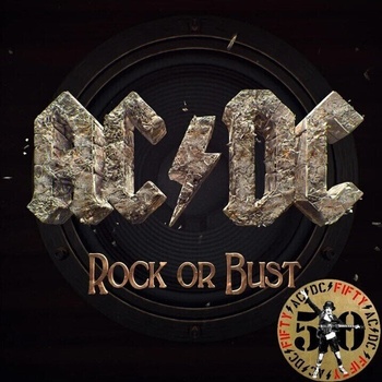 AC/DC - Rock Or Bust (Gold Coloured) (Anniversary Edition) (Gatefold Sleeve) (LP) (0196588733918)