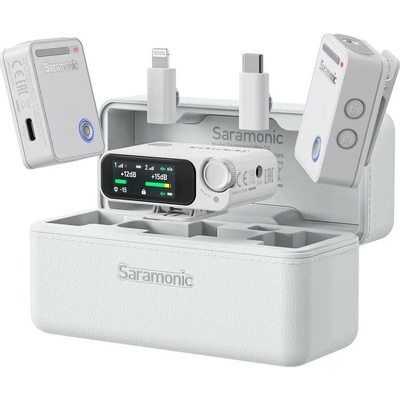 Saramonic Ultra Whie including Lavalier Mics