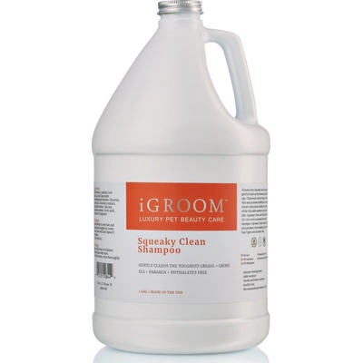 iGroom čistící šampon pro citlivou pokožku 3,8 l