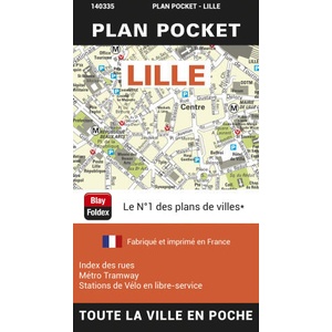 LILLE PLAN POCKET 2023 | BLAY-FOLDEX (ISBN: 9782309507084)