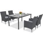 Garden Point Градински мебели от изкуствен ратан Milan/Granada 4 Garden Point антрацит (GAP1393-4)