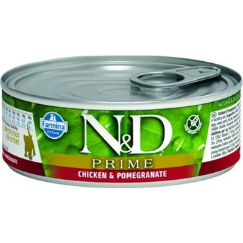 N&D Cat Prime Kitten Chicken&Pomegran 70 g